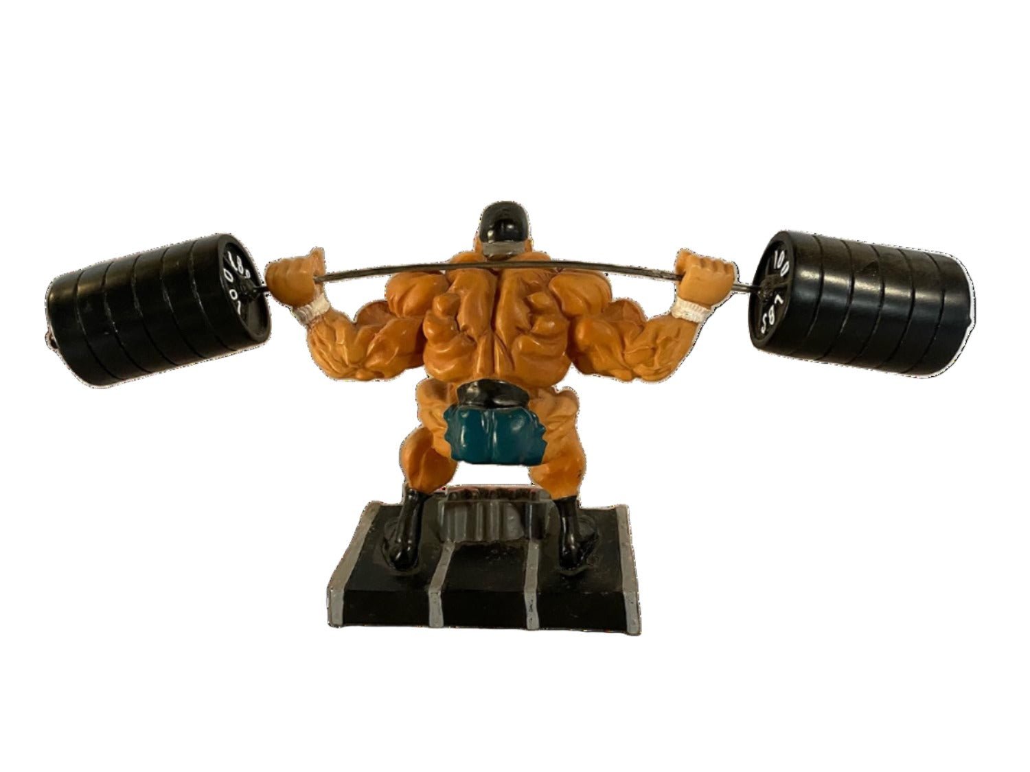 MAX Squat Xtreme Figurine Bodybuilding Weightlifting Collectible Statue Sculpture 14″ Wide x 6′’Tall - R4 Products