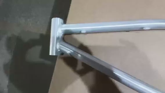 Cuadro y horquilla R4 Chromoly 29" Pro BMX, crudo con capa transparente