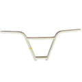 R4 BMX Four Piece 4130 Chromoly Handlebar 9.5" Rise, White - R4 Products