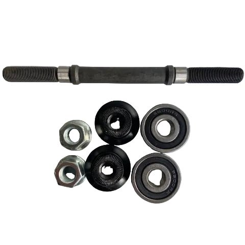 Front Hub Axle Assembly for R4 29″ BMX Mag Wheels Stock length - R4 Products