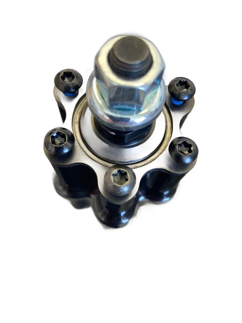 1 Set of R4 BMX 24″ 26″ 29″ Mag Wheels Aluminum Hub Covers Set W/ Screws, Silver - R4 Products