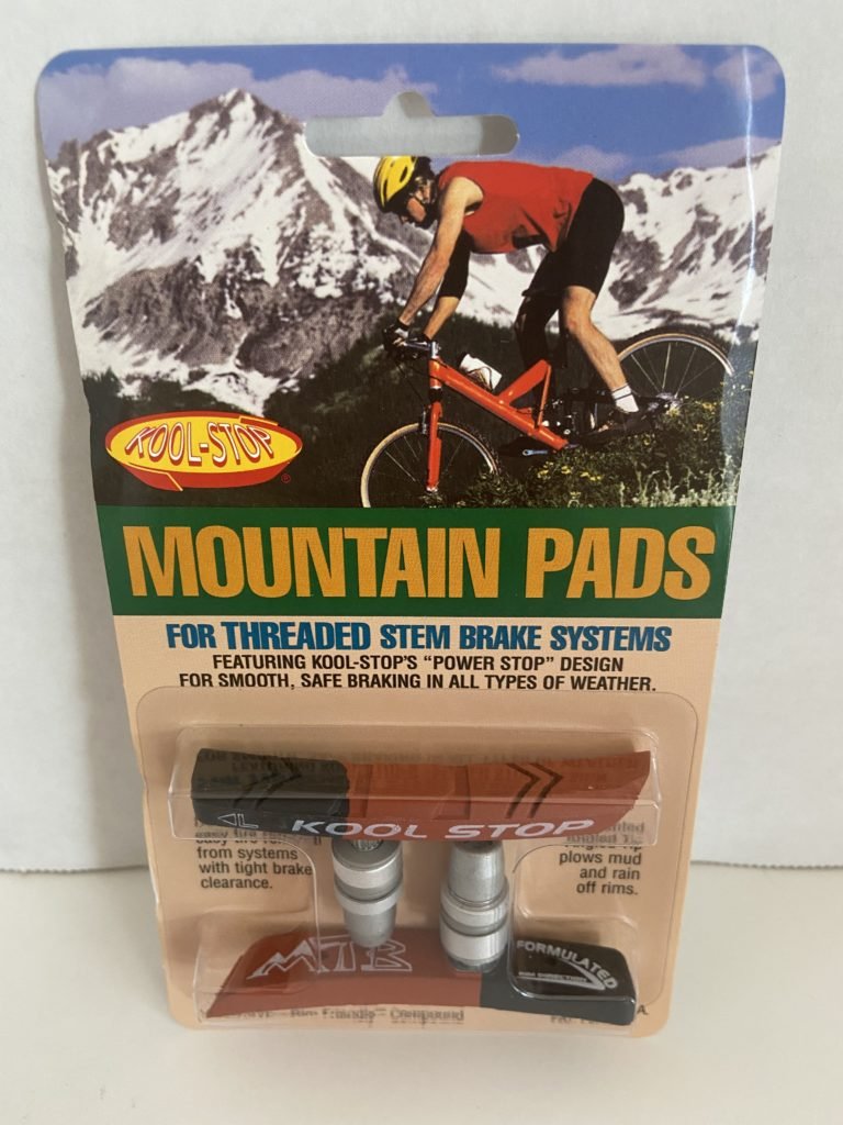Kool Stop Bicycle Mountain Bike Threaded brake pads for V - brake Dual Compound (PAIR) - R4 Products