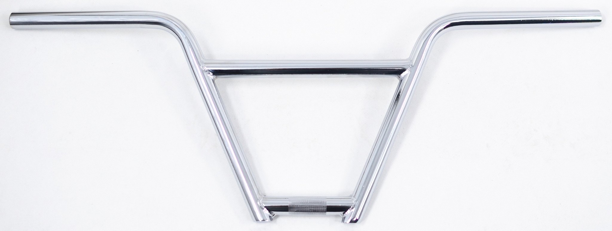 R4 BMX Four Piece 4130 Chromoly Handlebar 9.5" Rise, Chrome - R4 Products